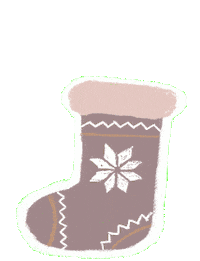 Movavi christmas winter squirrel christmas stocking Sticker