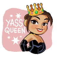 Yassqueen Sticker by Tomb Raider