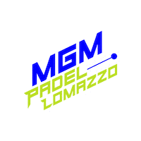 mgmpadeltennis sport fun logo colours Sticker