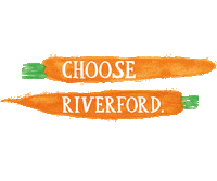Riverford vegetables carrot carrots veg box Sticker
