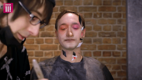 Makeup Glow Up GIF by BBC Three