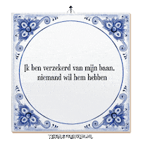 Wijsheid Troost Sticker by Tegelspreuken.nl