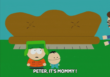 kyle broflovski peter GIF by South Park 