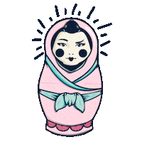 Ice Cream Doll Sticker by Mamasons