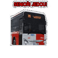 bus autobus pid 395 395fanpage Sticker