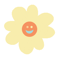 attagirldesignco flower bloom mindset flower power Sticker