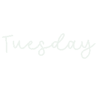 Tuesday Weekday Sticker