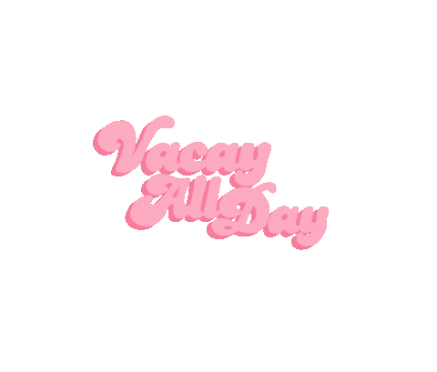 Vacation Vacay Sticker