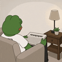 Bored Pepe The Frog GIF by The People Upstairs
