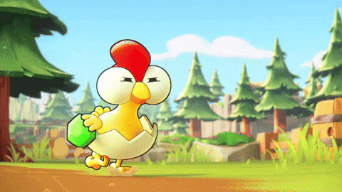 Swag Chicken GIF by Squad Busters