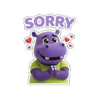 Sorry Forgive Me Sticker