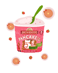 BirchBenders strawberry keto strawberry shortcake strawberryshortcake Sticker