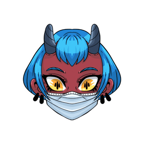 Manga Salud Sticker