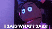 angry i said GIF by Fluffy Friends