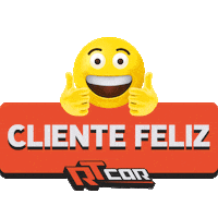 rtcar carro conquista brusque cliente feliz Sticker
