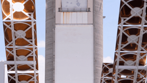 concentrating solar power sun GIF by Sandia National Labs