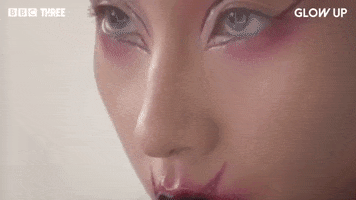 Glow Up Make-Up GIF by BBC Three