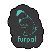 furpal dog hug pet furpal Sticker