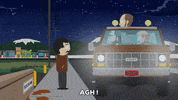 scared run GIF by South Park 