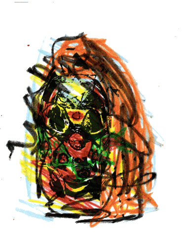 Rotoscoping Lowbrow Art Sticker