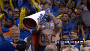 oklahoma city thunder fan GIF by NBA