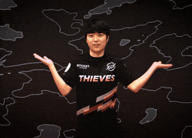 No Idea Shrug GIF by 100 Thieves