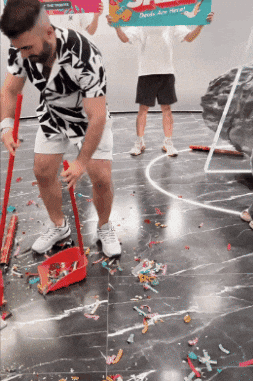 Cleaning Sweep GIF by MAGIC JOHN