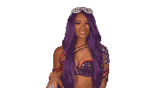 sasha banks hello Sticker by WWE