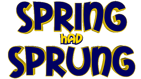 Spring Sticker by OpticalArtInc.