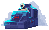 Robot Scifi Sticker