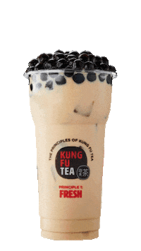 Bubble Tea Boba Sticker by Kung Fu Tea