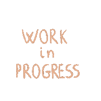 Work Wip Sticker