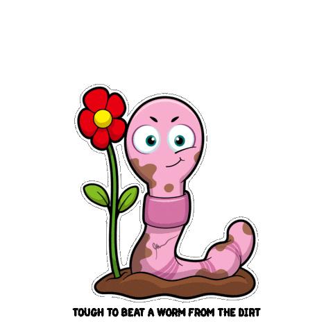 Character Worm Sticker by VeeFriends