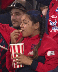 Melbourne Football Club Popcorn GIF by Melbournefc