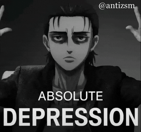 Attack On Titan Depression GIF