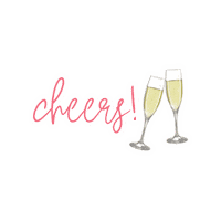 New Year Cheers Sticker by Hot Mess Consulting
