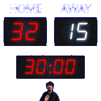 15 Away Sticker