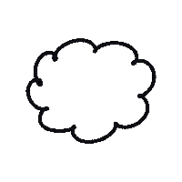 kikoako heart line simple frame Sticker