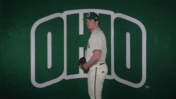 Baseball College GIF by Ohio Bobcats
