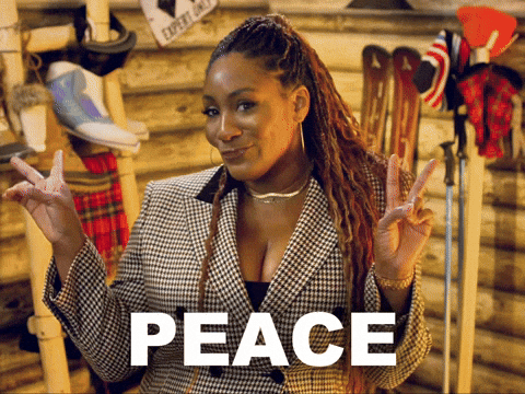 Peace Sundance GIF by GIPHY IRL
