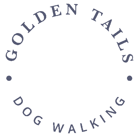 Goldentails dog pet golden dog walking Sticker