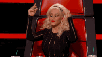 christina aguilera television GIF by The Voice