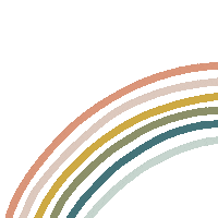 Rainbow Lines Sticker