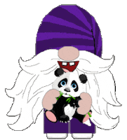 Panda Bears Monkey Sticker