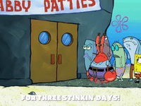 season 8 frozen face-off GIF by SpongeBob SquarePants