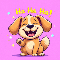 goodvibewishes dog laugh laughing laughing dog GIF