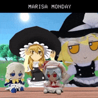 Touhou Project Dancing GIF