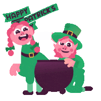 Drunk St Patricks Day Sticker by Manne Nilsson