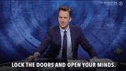 lock the doors GIF by The Opposition w/ Jordan Klepper