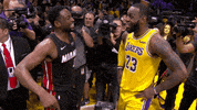 Los Angeles Hug GIF by NBA